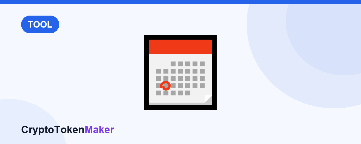 Token Vesting Calculator